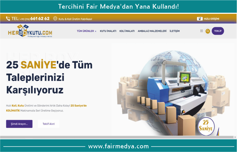 Kurumsal Web Sitesi + SEO + Reklam Danışmanlığı